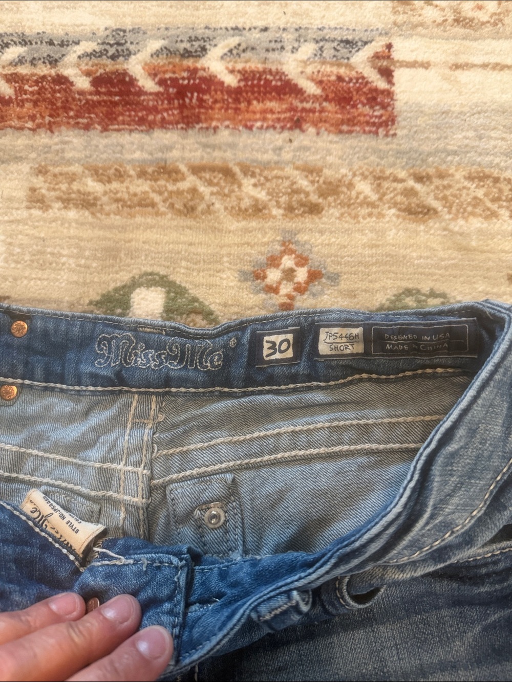 Miss Me Size 30 Denim Shorts - Picture 2 of 5